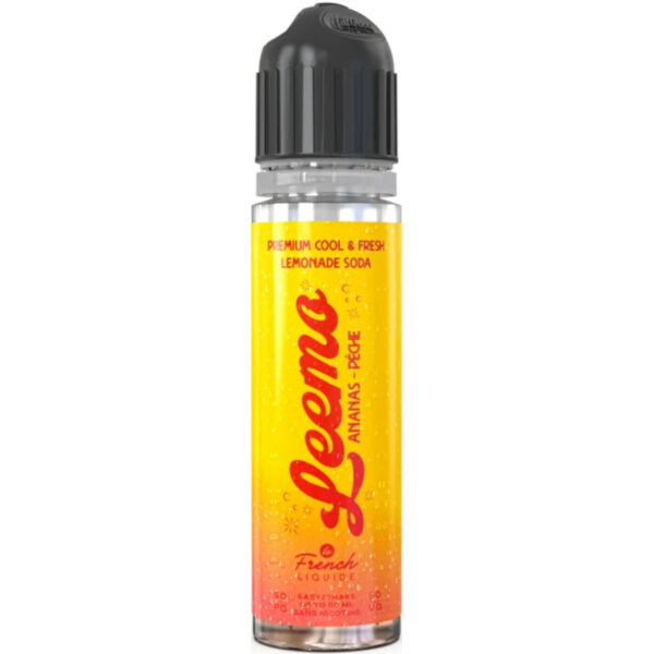 Une limonade fruitée à la pêche et à l’ananas avec une pointe de fraîcheur : Ananas Pêche 50 ml de Le French Liquide, avec booster offert.