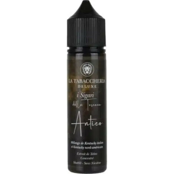 Découvrez Antico Deluxe de La Tabaccheria : un blend cigare sec et puissant. Idéal pour les amateurs de sensations fortes.
