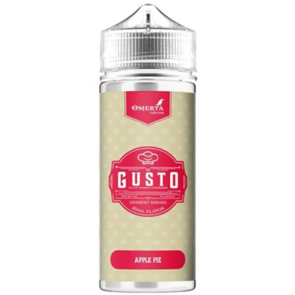 Découvrez Apple Pie par Omerta Liquids, une tarte aux pommes fondantes et dorées à savourer en format 100 ml prêt à booster.