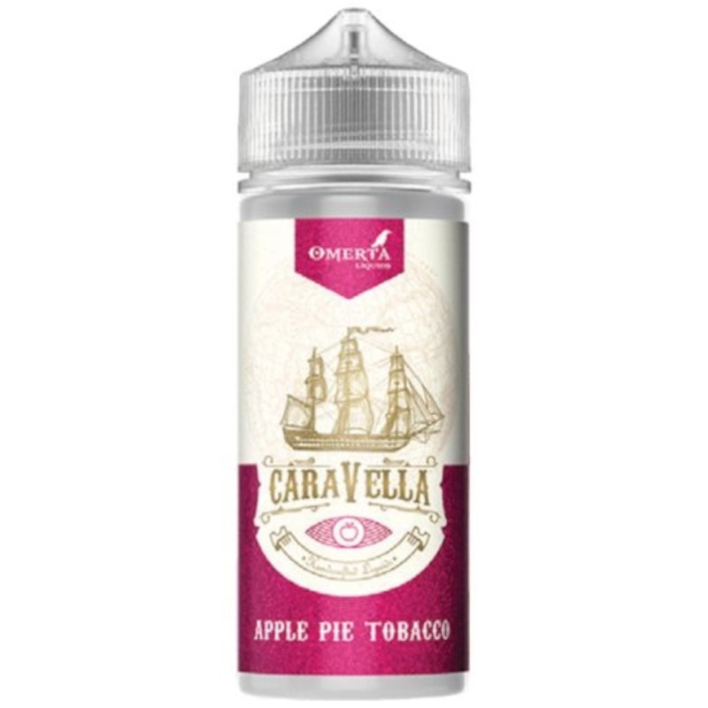 Découvrez Apple Pie Tobacco par Omerta Liquids : un mélange savoureux de tabac blond, pomme cuite et pâte sablée en format 100 ml.