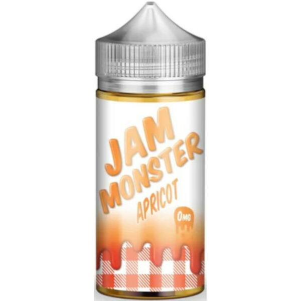 Une tartine beurrée à la confiture d’abricot ? C’est Apricot, le juice 100 ml de Jam Monster signé Monster Vape Labs, parfait pour les gourmands.