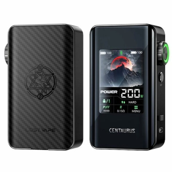 Box Centaurus BT200 Lost Vape black carbon