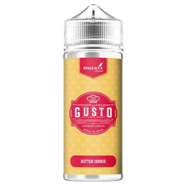 Laissez-vous tenter par Butter Cookie 100 ml de Omerta Liquids : un e-liquide fondant au goût de biscuit chaud et sucré. Une pause gourmande à tout moment.