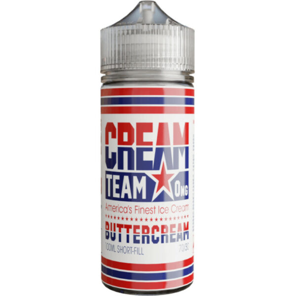 Gâteau moelleux et crème au beurre onctueuse : craquez pour Buttercream, une création ultra-gourmande signée The Cream Team. Format 100 ml.