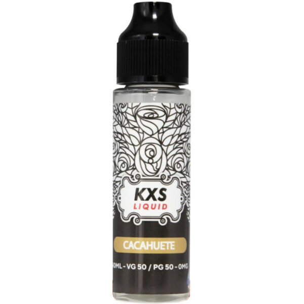 Une cacahuète torréfiée, brute et gourmande : KXS Liquid dévoile un 50 ml sans détour, dans un flacon de 70 ml à booster.