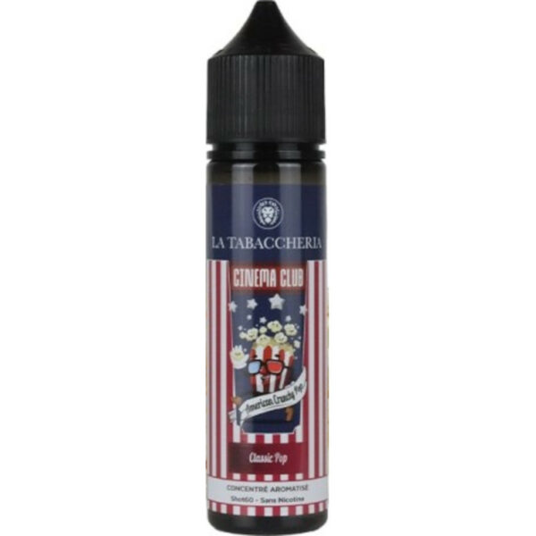 Plongez dans l’univers du cinéma avec Classic Pop, un e-liquide 40 ml gourmand aux saveurs de pop-corn chaud et beurré. Disponible chez votre revendeur.