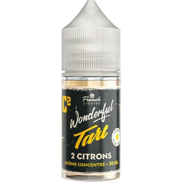 Acidité du citron jaune, fraîcheur du citron vert, douceur de la meringue : 2 Citrons de la gamme Wonderful Tart vous offre une tarte à vaper en concentré 30 ml signé Le French Liquide.
