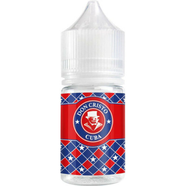 Don Cristo Cuba, un concentré intense aux saveurs de cigare cubain. Macérat puissant en 30 ml, signé PGVG Labs.