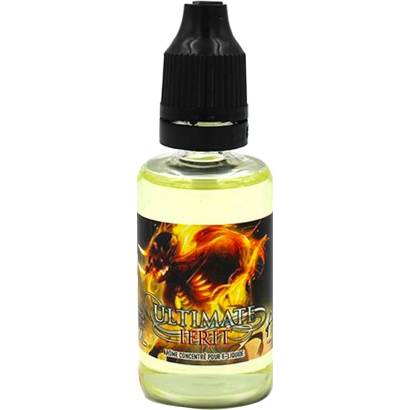 Découvrez Ifrit V2 de la gamme Ultimate : un beignet à la pomme frais et intense pour vos e-liquides DIY. Format 30 ml, fabrication française.