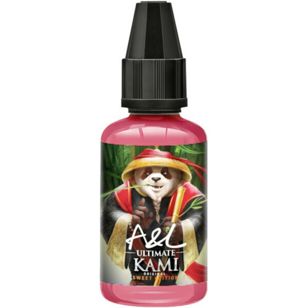 Découvrez Kami de la gamme Ultimate : une alliance fraise et pitaya rehaussée de fraîcheur pour un DIY apaisant et fruité. Flacon 30 ml.