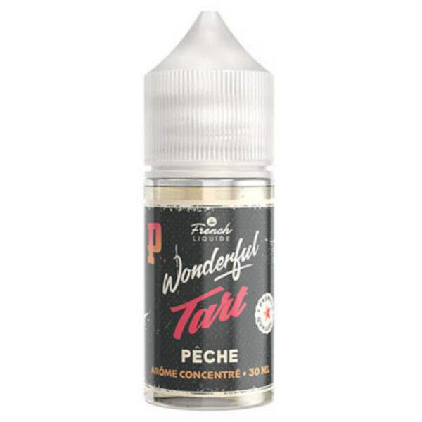 Une pêche fondante, une pâte dorée… Redécouvrez la tarte fruitée avec Pêche, concentré 30 ml de la gamme Wonderful Tart par Le French Liquide.