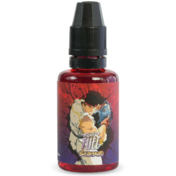 Fraise, mûre, framboise, cassis et une fraîcheur bien dosée : Seiryuto de Fighter Fuel, concentré 30 ml signé Maison Fuel, envoie une vague de fruits rouges.