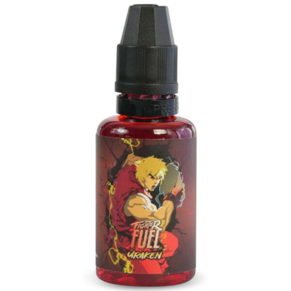 Fraises juteuses, arbousier sauvage et fraîcheur légère : Uraken, concentré 30 ml Fighter Fuel signé Maison Fuel, vous replonge en enfance.