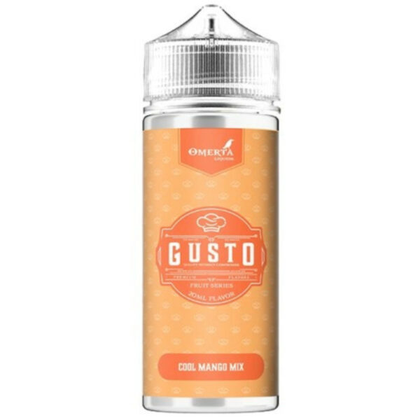 Découvrez Cool Mango Mix 100 ml de Omerta Liquids : un mix tropical de mangue sucrée et de fraîcheur intense. Une vape fruitée et estivale, prête à booster.