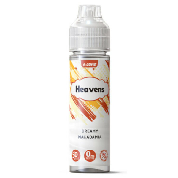 Noix de macadamia et vanille onctueuse dans un e-liquide ultra crémeux. Découvrez Creamy Macadamia, douceur signée E-cone.