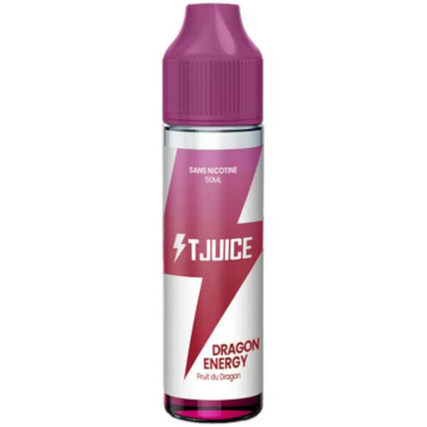 Succombez à la fraîcheur de Dragon Energy : fruit du dragon et pastèque s’unissent dans une vape intense signée TJuice.