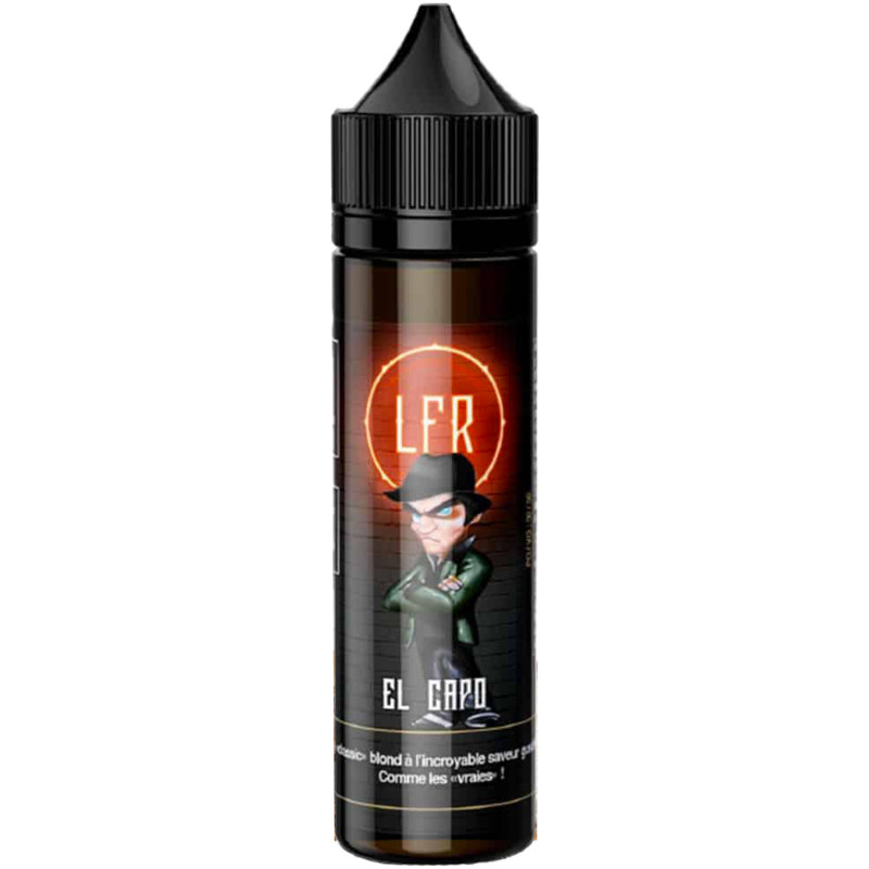 Avec El Capo de LFR, plongez dans un classic blond sublimé par des touches de biscuit, de cheesecake et de vanille. Base végétale équilibrée et format 40 ml.