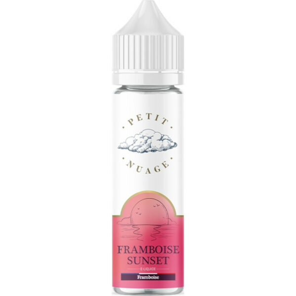 Redécouvrez les fruits rouges avec Framboise Sunset de Petit Nuage : framboise, mûre et fraise des bois avec une pointe de fraîcheur. Format 50 ml.