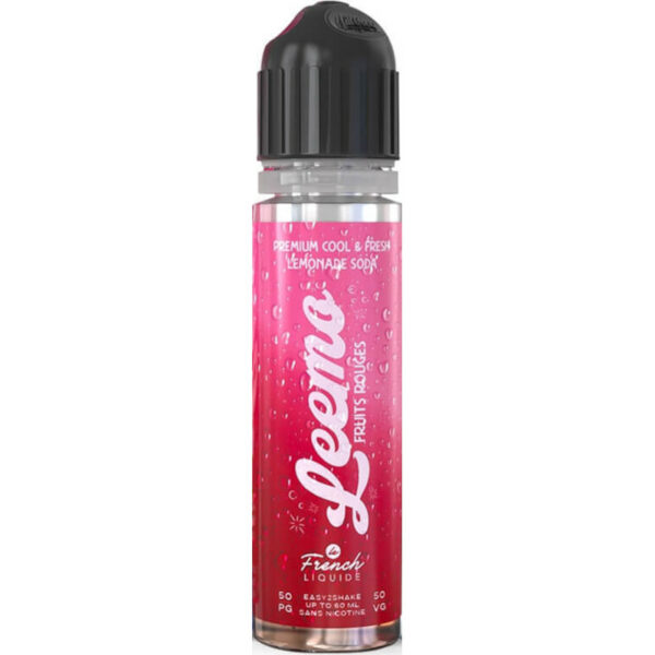 Découvrez Fruits Rouges 50 ml, un cocktail limonade et fruits rouges signé Le French Liquide, frais, fruité et boosté, avec booster offert.