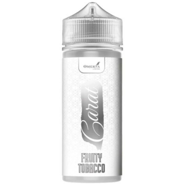 Fruity Tobacco par Omerta Liquids mêle feuilles de cigare, pêche et abricot dans une recette originale et raffinée au format 100 ml prêt à booster.