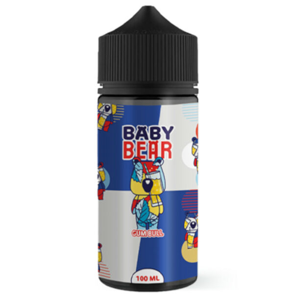 Gum Bull de Baby Bear, c’est la fusion entre bubble gum et boisson énergisante. Une vape sucrée et tonique dans un format 100 ml prêt à booster.