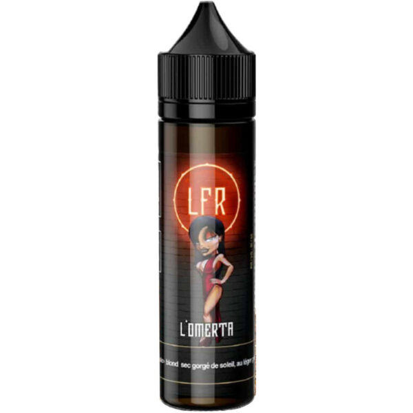 Découvrez L’Omerta de LFR, un classic blond végétal, sec et légèrement cendré. Format 40 ml sans nicotine, fidèle et puissant.