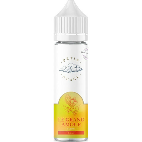 Laissez-vous séduire par Le Grand Amour de Petit Nuage : une fusion fruitée entre rouges et exotiques, en 50 ml prêt à booster.
