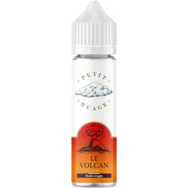 Découvrez Le Volcan de Petit Nuage : un mélange fruité et anisé sans fraîcheur, en 50 ml prêt à booster. Ratio 50/50.