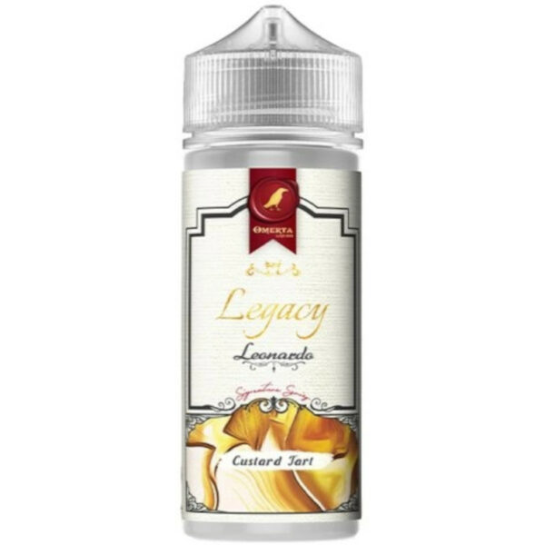 Laissez-vous séduire par Leonardo 100 ml, un e-liquide signé Omerta Liquids alliant tarte au beurre, crème vanillée et muscade. Gourmandise assurée.