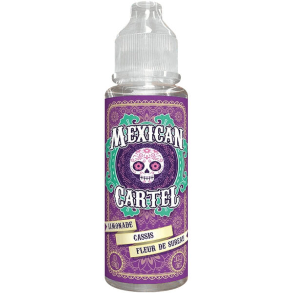 Découvrez l’association inédite de limonade pétillante, cassis fruité et fleur de sureau dans ce 100 ml signé Mexican Cartel.