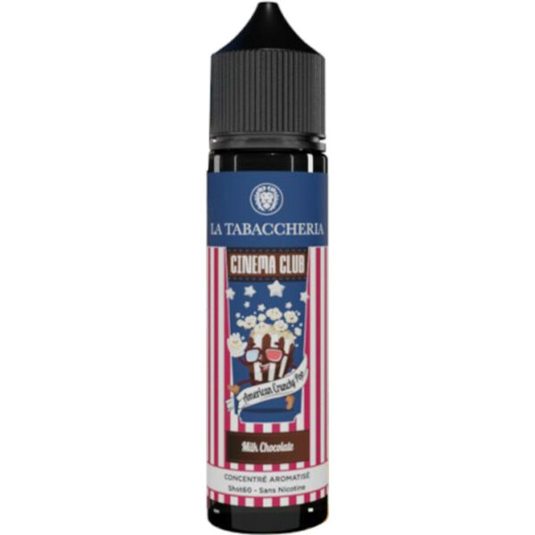 Laissez-vous tenter par Milk Chocolate, un e-liquide 40 ml signé La Tabaccheria. Pop-corn chaud et chocolat au lait fondant pour une vape 100 % cinéma.