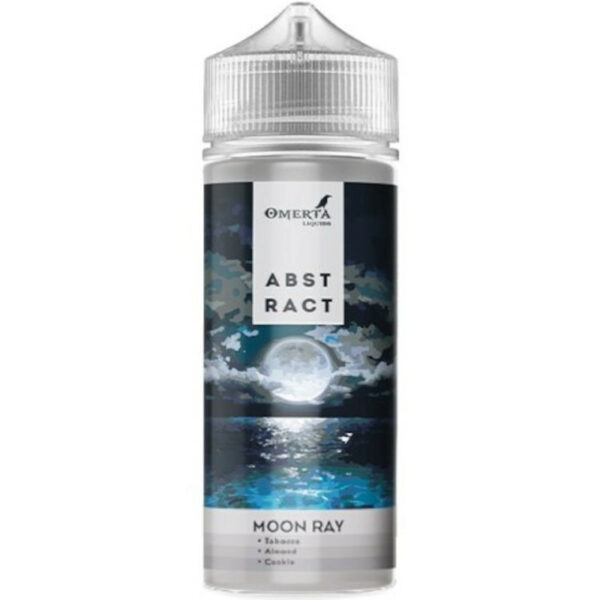 Moon Ray par Omerta Liquids : une création raffinée mêlant biscuit, amande, vanille et classics pour une vape douce et corsée en 100 ml.