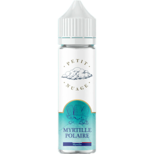 Laissez-vous surprendre par Myrtille Polaire de Petit Nuage : un mélange intense de myrtille et de fraîcheur glaciale, en 50 ml prêt à booster.
