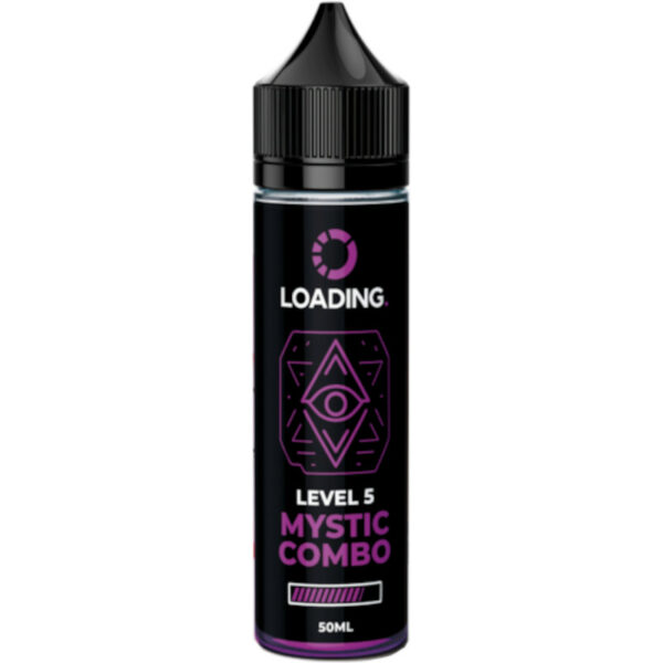 Fruit du dragon, pêche et cassis s’assemblent dans Mystic Combo de Loading. Un 50 ml frais et vibrant, réservé aux aventuriers du goût.