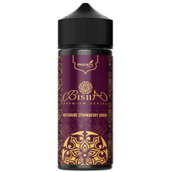 Découvrez Nectarine Strawberry Guava par Omerta Liquids : une association vibrante de nectarine, fraise et goyave en 100 ml prêt à booster.