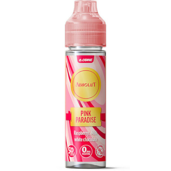 Framboise acidulée, vanille fondante et chocolat blanc sucré dans une vape dessert délicieuse. Pink Paradise vous fait fondre de plaisir.