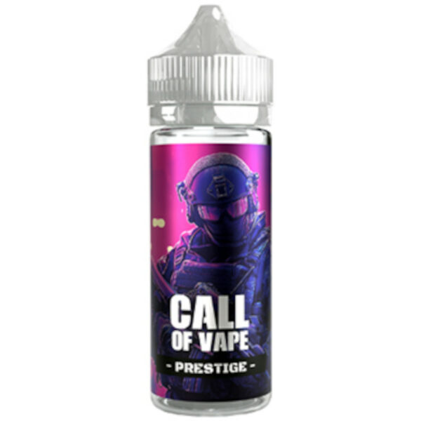 Fruit du dragon, mûre et grenade : Prestige de Call Of Vape (Cloud Vapor) offre une vape 100 ml audacieusement fruitée et généreusement parfumée.