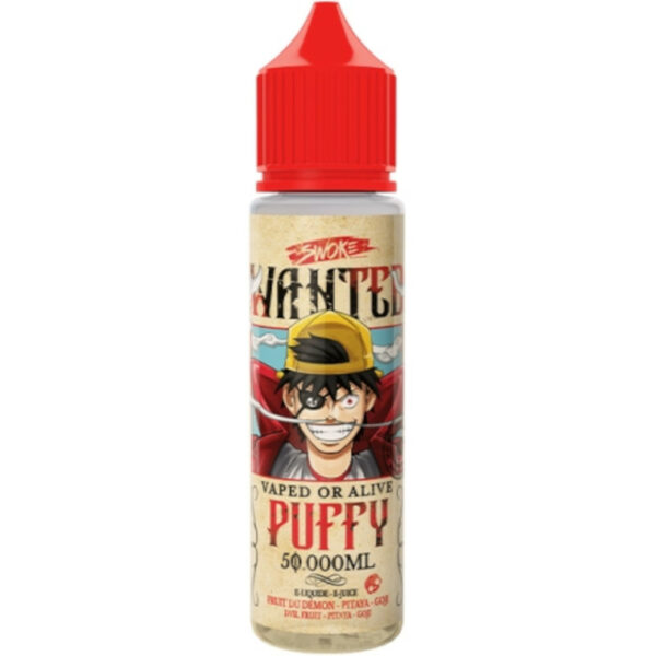 Pitaya juteux, goji acidulé et Fruit du Démon sucré : Puffy de Swoke est un concentré de puissance fruitée tout droit sorti de l’univers Wanted.