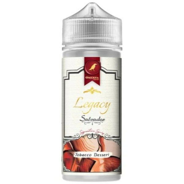 Plongez dans un mélange suave de crème pâtissière et de classic américain avec Salvador 100 ml par Omerta Liquids. Format 120 ml prêt à booster.