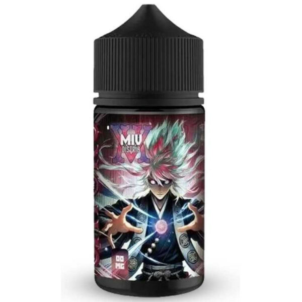 Satoru Made In Vape mêle fraise Gariguette, pomme violette du Tibet et une fraîcheur légère. Format 100 ml, sans sucralose, PG/VG 40/60.