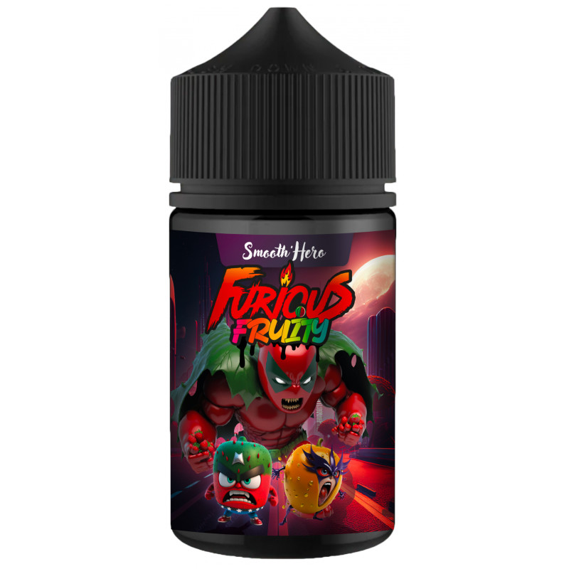 Smooth'Hero 50 ml, la création fruitée signée Made in Vape. Passion, fruits rouges et pastèque s’allient dans une vape pleine de fraîcheur et d’équilibre.
