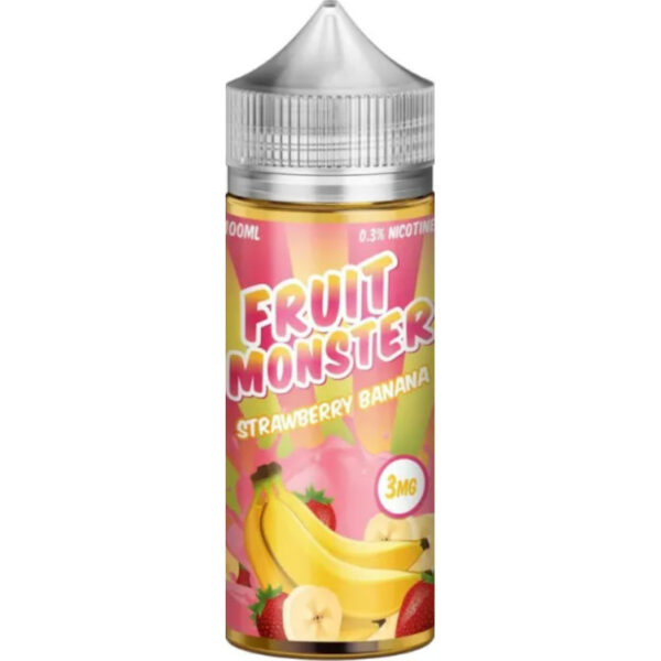 Strawberry Banana | Fruit Monster | Fraise – Banane | 100 ml