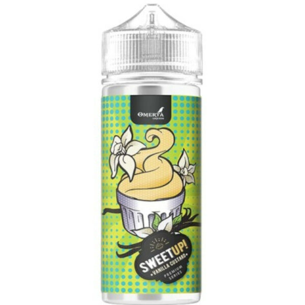 Succombez à Vanilla Custard par Omerta Liquids : une crème pâtissière vanillée aux notes beurrées, en format 100 ml prêt à booster.