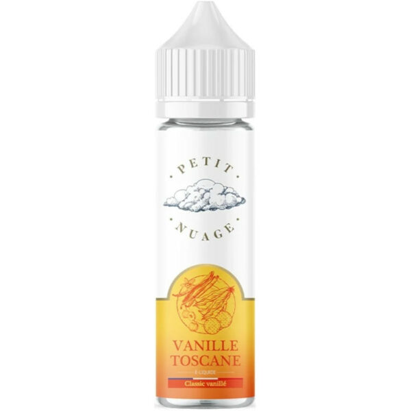 Découvrez Vanille Toscane de Petit Nuage : un classic subtil et vanillé, tout en douceur, en format 50 ml prêt à booster.