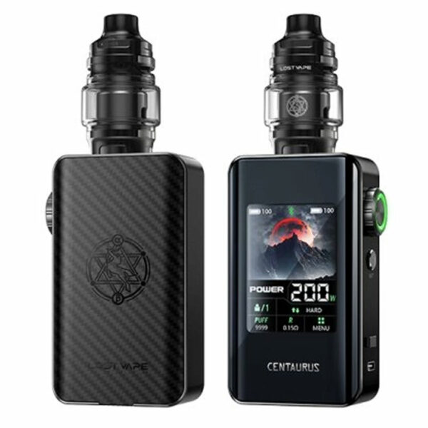 Kit Centaurus BT200 Lost Vape black caron