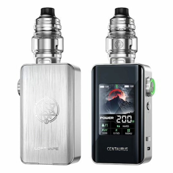 Kit Centaurus BT200 Lost Vape platinium crest