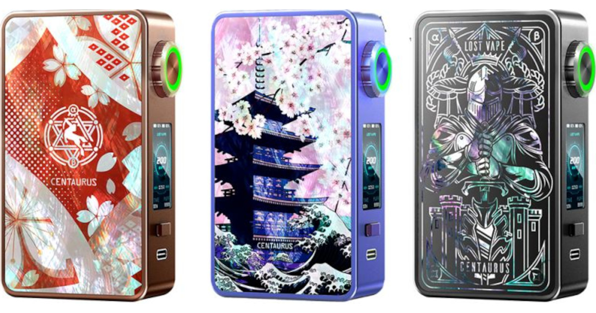 Box Centaurus M200 Lost Vape New Colors 200W Box Centaurus M200 Lost Vape New Colors 200W