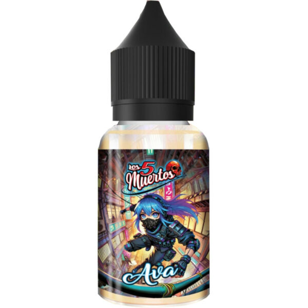 Laissez-vous tenter par Ava, un concentré fruité signé Kawaii. Goyave, framboise bleue et baies de goji en parfaite harmonie.