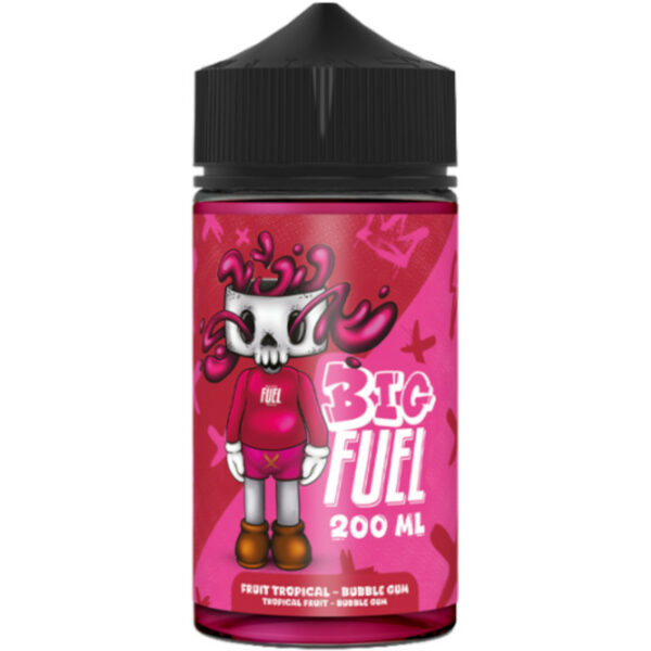 Fruit Tropical Bubble Gum | Big Fuel | Fruits exotiques – Bubble gum | 200 ml