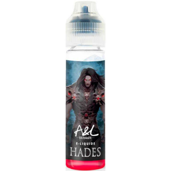 Grenade acidulée, fraise sucrée et fraîcheur glaciale : Hades par Ultimate, une création française intense en format 50 ml.